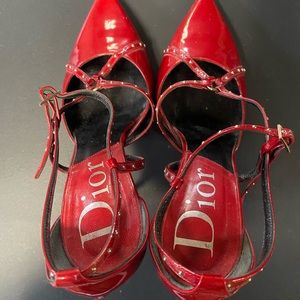 Dior -patent leather high heel